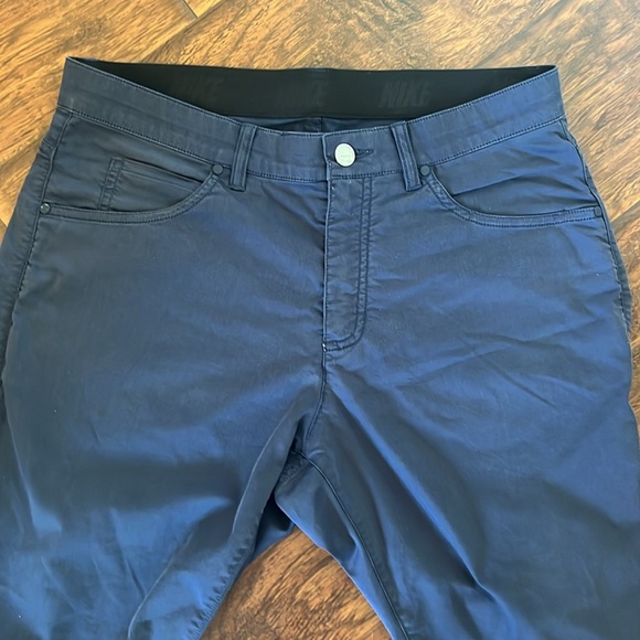 Navy Dri-Fit Nike pants - Picture 2 of 3